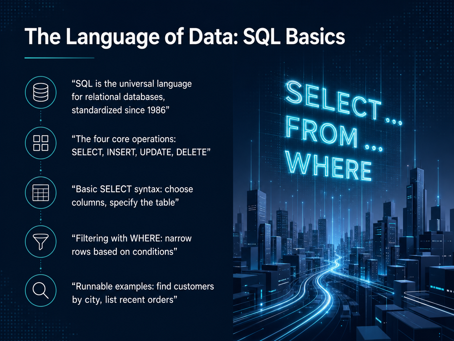 The Language of Data: SQL Basics