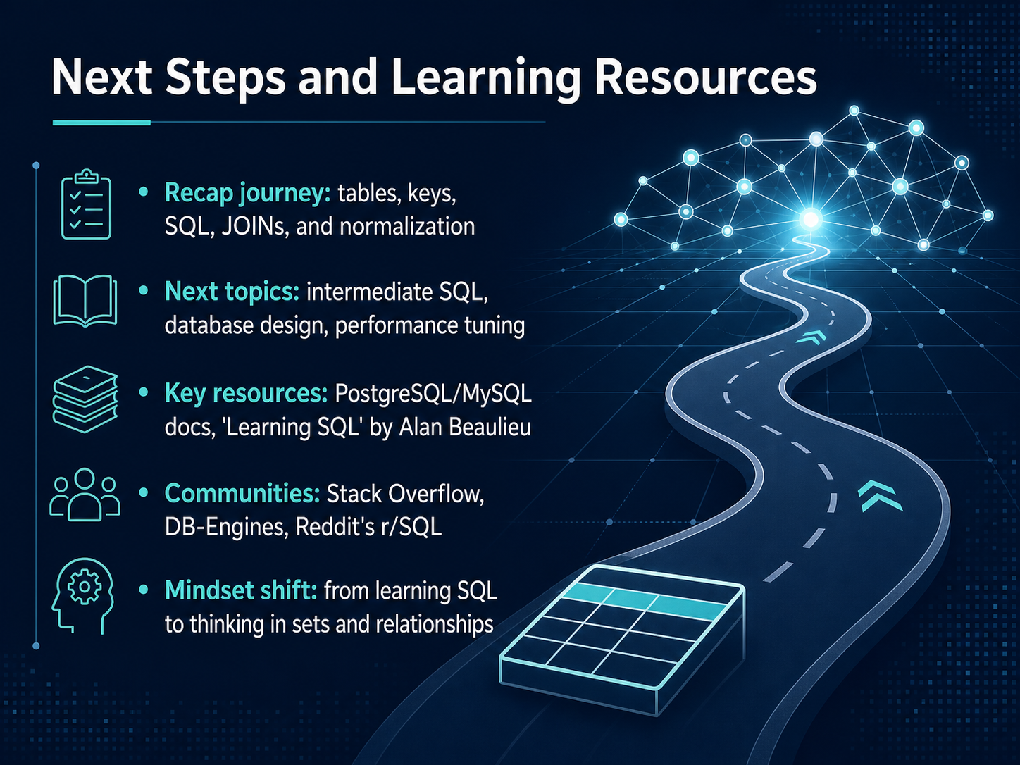 Next Steps and Learning Resources