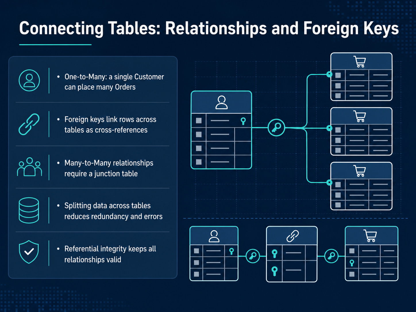Connecting Tables: Relationships and Foreign Keys