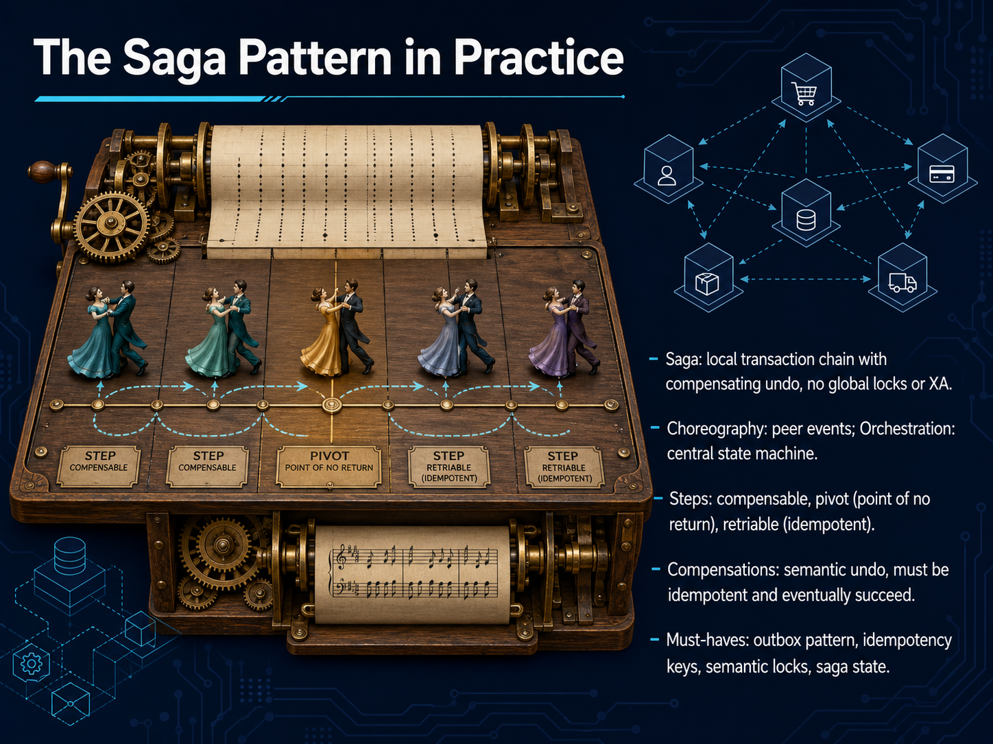 The Saga Pattern in Practice