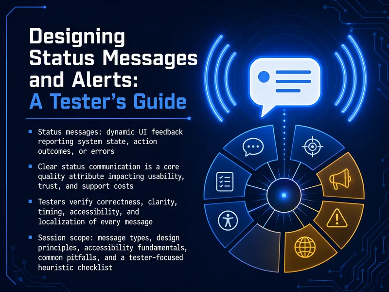 Designing Status Messages and Alerts — digital-human course