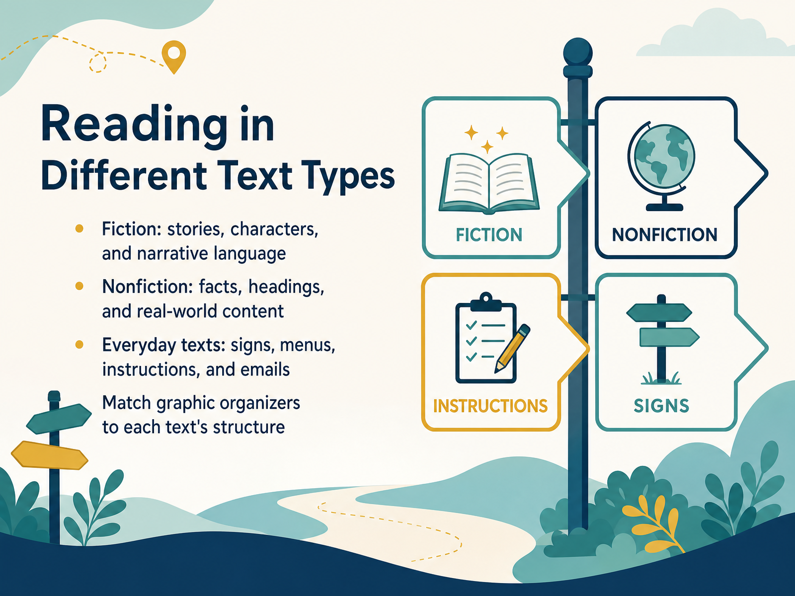 Reading in Different Text Types