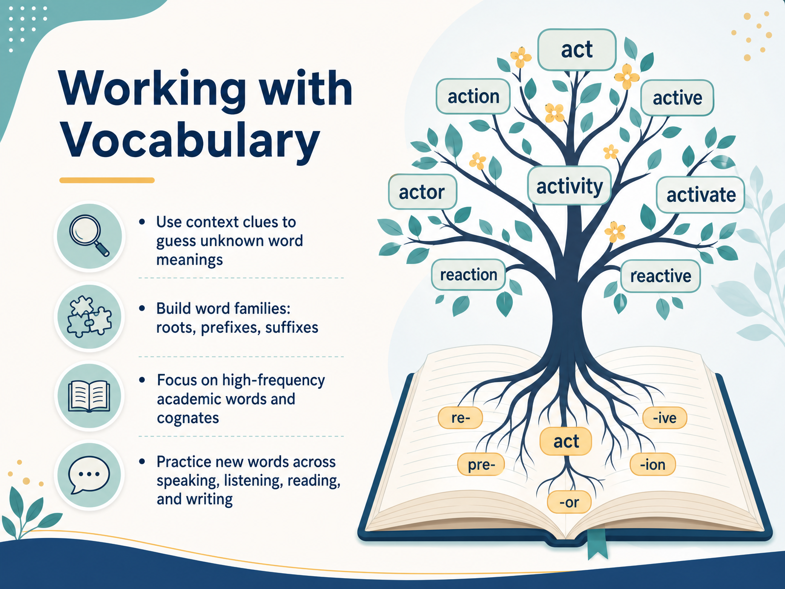 Working with Vocabulary
