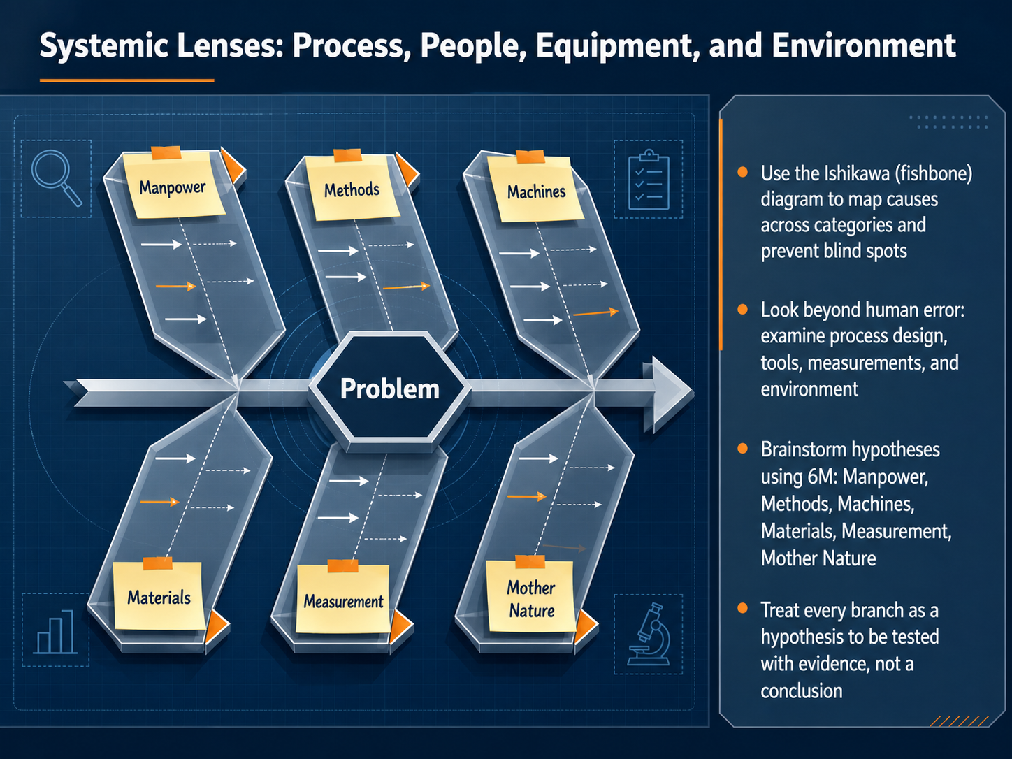 Systemic Lenses: Process, People, Equipment, and Environment